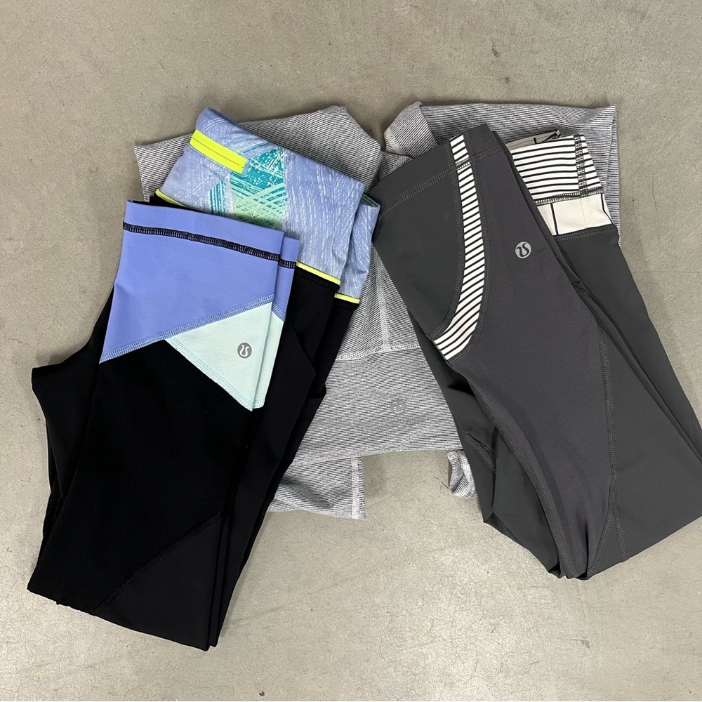 Lululemon lot of 3 Leggings